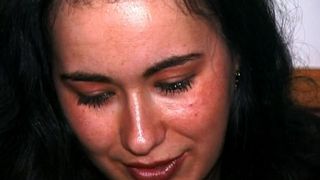 BRUNETTE JUSTINE GETS LAID IN A ORGY DURING HER FIRST SCENE