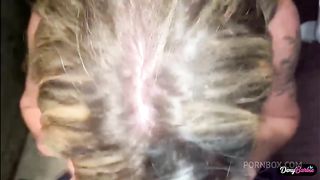 Hot blonde milf fucking with the black dick