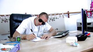 Pretty petite Belgian Arab gets fucked hard by her surgeon in consultation