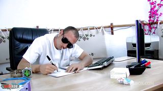 Pretty petite Belgian Arab gets fucked hard by her surgeon in consultation