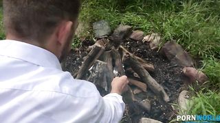 Two Timing Slut Jennifer Mendez Gets Spitroasted and DP'd By Lovers GP2479