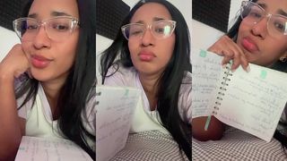 SLUTTY, HORNY, BUT ALWAYS STUDIOUS GIRL.