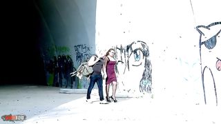 Outdoor bigtits brazilian MILF double penetration