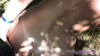 I run away from pissing and my husband breaks my ass