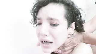 Piss in the mouth, anal fucked , ball deep, girl braces and Skinny teen ATP