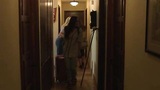 Aidra Fox and Giselle Palmer check into the Lamoyne Hotel and experiment with Lesbian sex