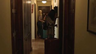 Aidra Fox and Giselle Palmer check into the Lamoyne Hotel and experiment with Lesbian sex
