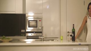 DOUBLE ANAL - Horny Russian Milf Alysa Gap DAPed By 2 Studs Ian Scott & Luke Hotrod