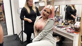 Behind the scenes #46, Monika Fox, Alexxa Vice, Stacy Bloom and others. More info in description XF084