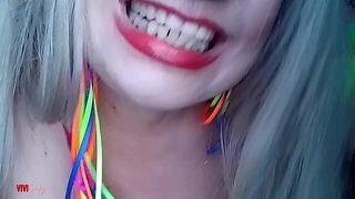 WHAT SHE REALLY WANTED WAS TO JUMP INTO CARNIVAL ON A DICK.