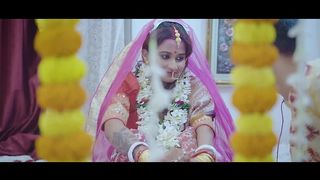 NEWLY MARRIED INDIAN WIFE ON HER HONEYMOON NIGHT HAVING SEX WITH LOVER IN FRONT OF HUSBAND