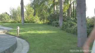 Aidra Foxx Plays With Her Meaty Pussy Lips