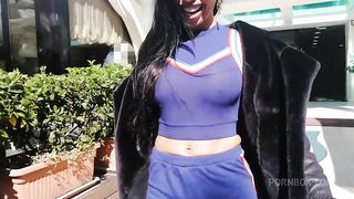 The sensual Canela gets drilled by Marco, piss and squirts everywhere Budapest 2021