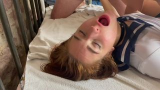 SCHOOL GIRL GANGBANG BUKKAKE AND PISS ME CLEAN