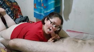 PRECIOSA CHUPADA DE PIJA Y DE CULO (BESO NEGRO) DE MI PUTITA ESPOSA GORDIBUENA.