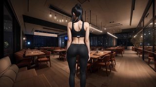 ASIAN SHAKING ASS AT RESTAURANT PERFECTHENTAIJOIANIMETED