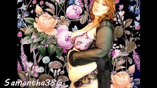 CHUBBY BELLY FETISH WITH BBW GODDESS SAM38G