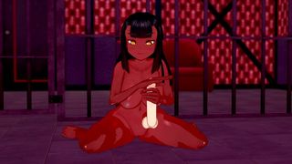 MERU LIKE BIG DICK ANIMATION 3D