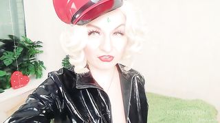 very AGRESSIVE JOI FemDom video - fetish Mistress Arya
