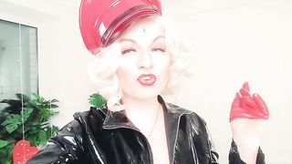 very AGRESSIVE JOI FemDom video - fetish Mistress Arya