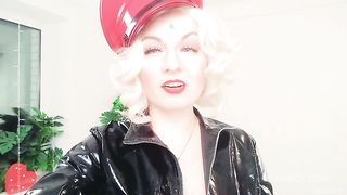 very AGRESSIVE JOI FemDom video - fetish Mistress Arya