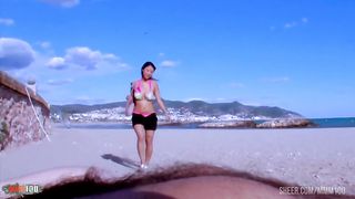I smash Asian beauty Sharon Lee's ass and make her squirt like a whore