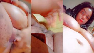 HORNY CHUBBY QUEEN WITH BIG CLIT MAKING IT RAIN