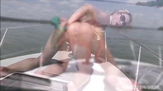 Sam Zee 8in1 Boat Fun Play With Toys Fisting Piss Drink Beer Pong