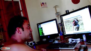 Nicole Pearl in a Threesome with Jorge and Terry