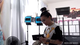 all BACKSTAGE of the perv anal casting with Candy Scott dry version