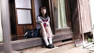 During pube0rty, a female student secretly fucked a man she knew on a regular basis