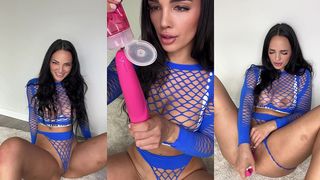 NEW LINGERIE AND NEW TOY -CLAUDIA BAVEL-