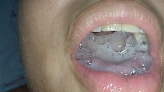 SUCKING SO GOOD IN POV EATING THE CUM OF MY YOUNG NEIGHBOR