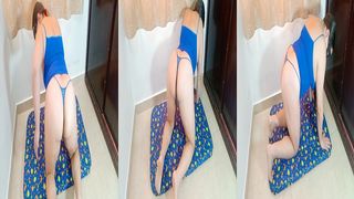 ESPOSA PUTA SE MASTURBA EN MEDIO DE SUS EJERCICIOS EN TANGAS VIDEOPARA LOS AMIGOS DE SU MARIDO ES UNA VERDADERA ZORRA