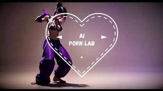 AI GENERATED HAN JURI - STREET FIGHTER