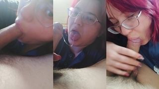 VIDEO REPORT TO MY HUSBAND ABOUT HOW I SUCK WHILE ON A BUSINESS TRIP