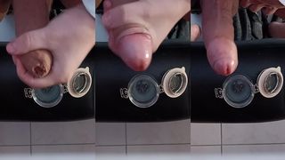 ANOTHER CUMSHOT IN A CLAS CUP