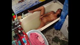 MY BARELY LEGAL STEP-SISTER FUCKS HER LITTLE HOLE. HIDDEN CAMERA.