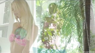 Cute Blonde Blake Eden Gets After Her Own Pussy With Her Fingers
