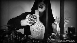 Dredda's sexy horror museun. Part 3, Horny and squirting ancient demonic girl