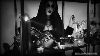 Dredda's sexy horror museun. Part 3, Horny and squirting ancient demonic girl