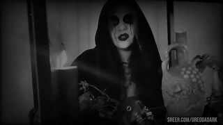 Dredda's sexy horror museun. Part 3, Horny and squirting ancient demonic girl