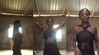 ME SHOWING OFF MY NEW SEXY BLACK DRESS FROM BOOHOO I JUST RECEIVED