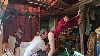 SECRET SEX IN NEIGHBOR S WORKSHOP !!