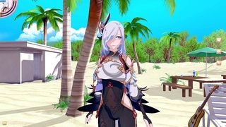 SHENHE BIG ASS ANIMATION 3D