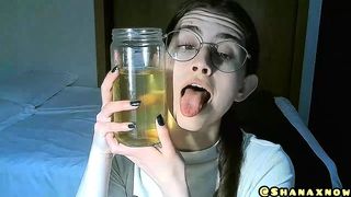 DESPERATION PEE - PEE IN A JAR TWICE