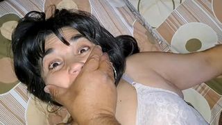 MOMMY IS ROUGH FUCKING WITH BOTTLE HAIRY PUSSY