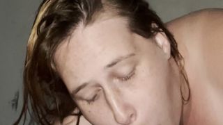 SHE WANTED FINGERS IN BOTH HER HOLES WHILE SHE SLOBBERED ON THE KNOB