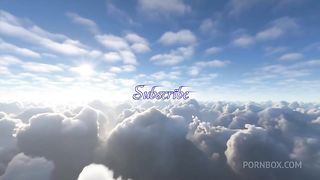 Naked Anna masturbates and cums