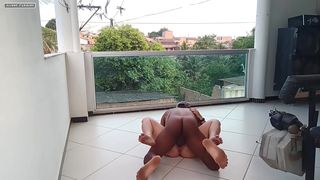 MEU PERSONAL ME FODE MUITO ALI MESMO DURANTE O TREINO